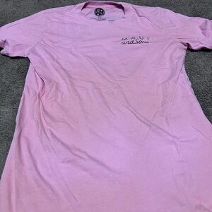 Maui and Sons Pink Short Sleeve Tee